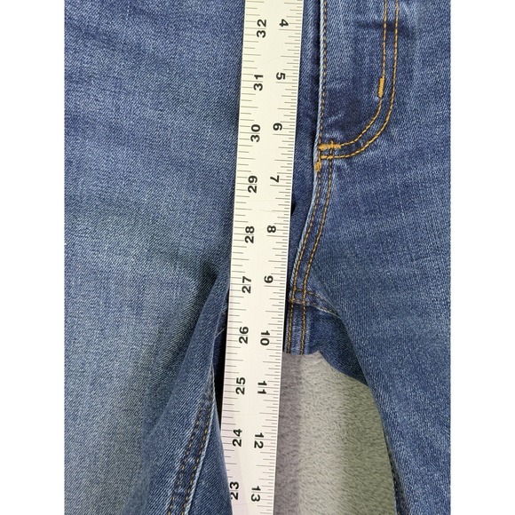 New Universal Thread Jeans Womens 00L Blue Dark Wash Everyday Skinny High Rise - Picture 4 of 10
